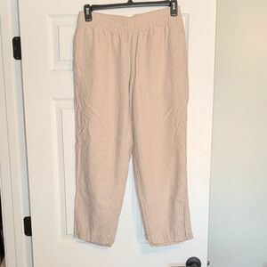 Old Navy Beige High-Rise Pants
